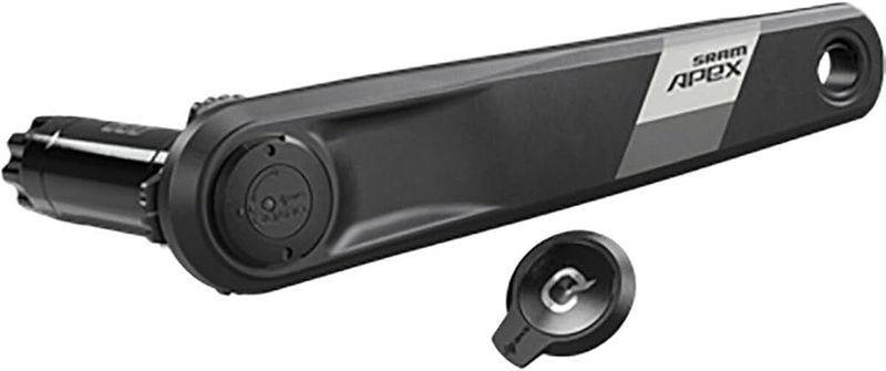 Apex D1 DUB Left Crank Arm and Power Meter Spindle