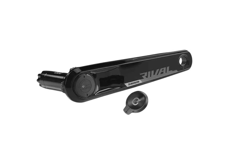 Rival D1 DUB Left Crank Arm and Power Meter Spindle