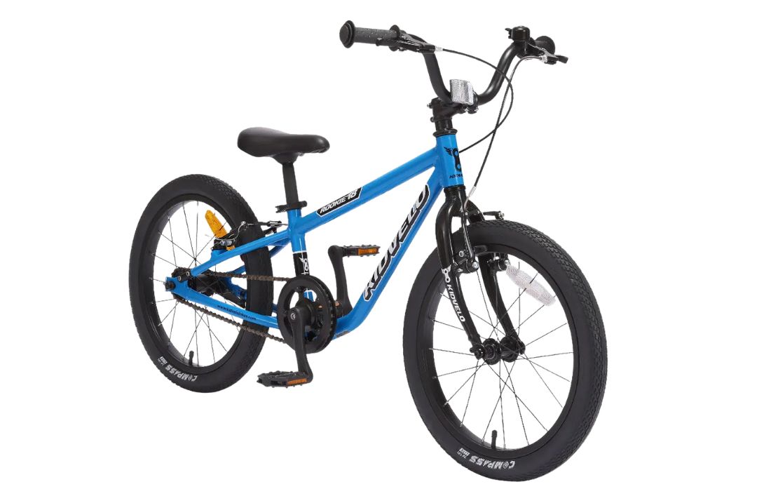 18&quot; Rookie Balance Bike with add-on Pedals - Blue