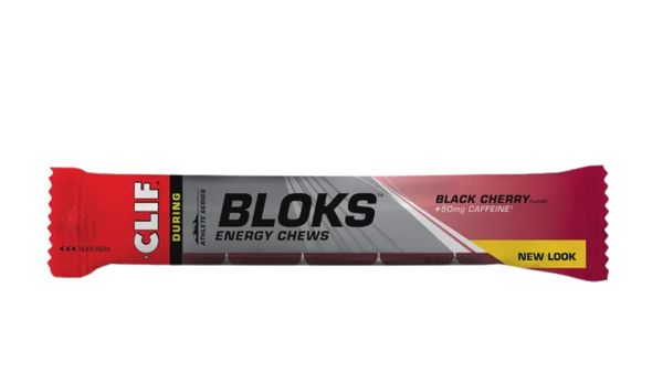Clif Shot Bloks Chews 60gm Cherry 50mg Caffeine