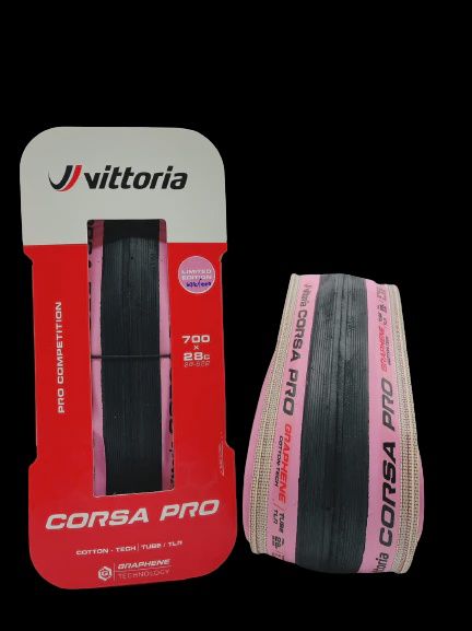 Vittoria Corsa Pro Tlr 28Mm Pink