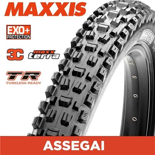 MAXXIS Assegai - 27.5 X 2.50 WT - Folding TR - EXO+ 60TPI - 3C MaxxTerra