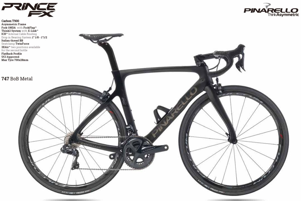 Pinarello Prince Fx Rim Brake Frameset 55cm