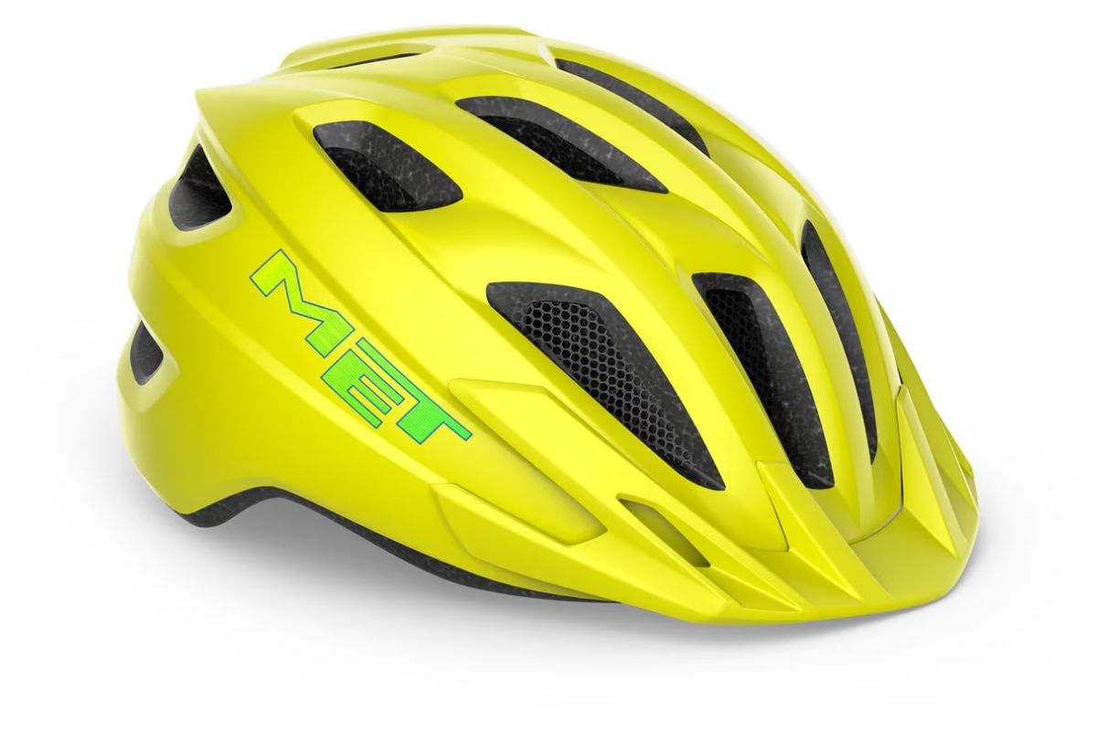 Met Helmet Crackerjack, Colour: Lime, Size: S