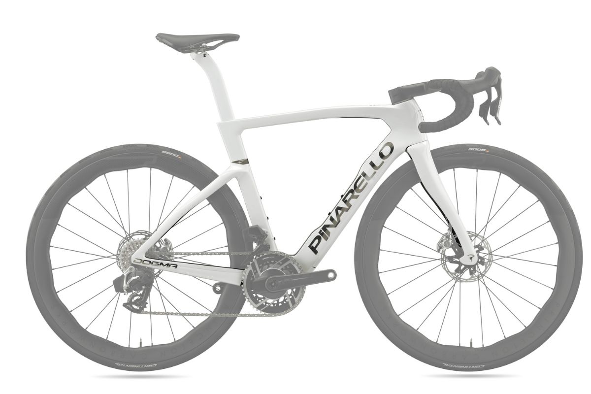 Pinarello Dogma F Frameset Edge Crystal White