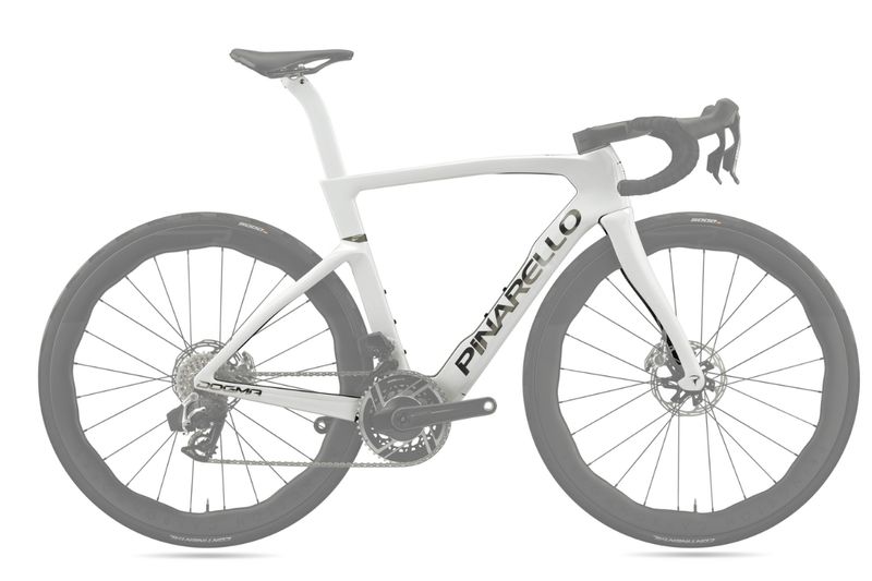Pinarello Dogma F Frameset Edge Crystal White