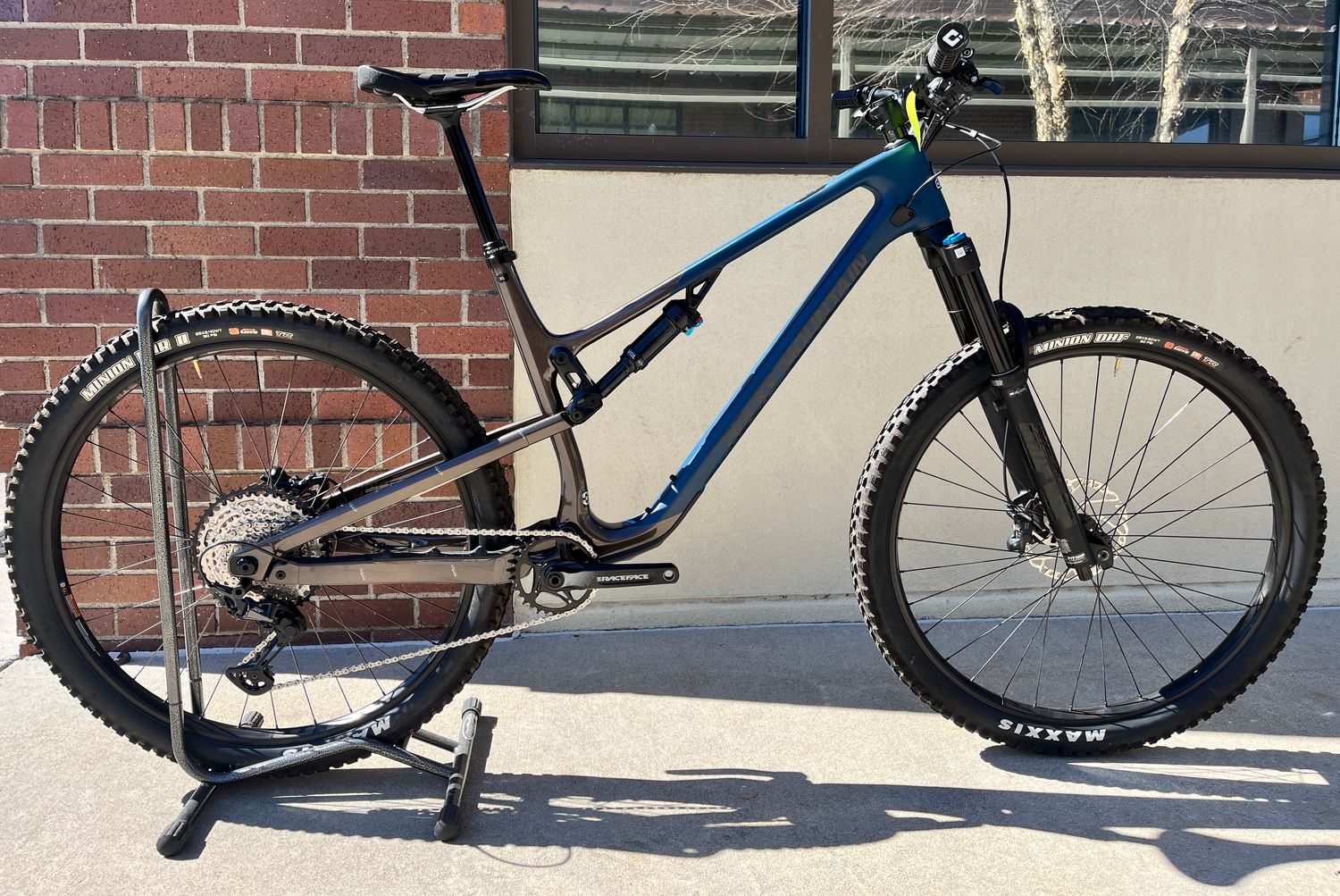 Rocky Mountain Instinct C50 - Brown/ Blue, XL