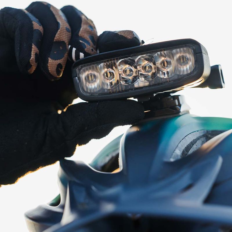 Outbound Lighting Hangover Bike Helmet Light