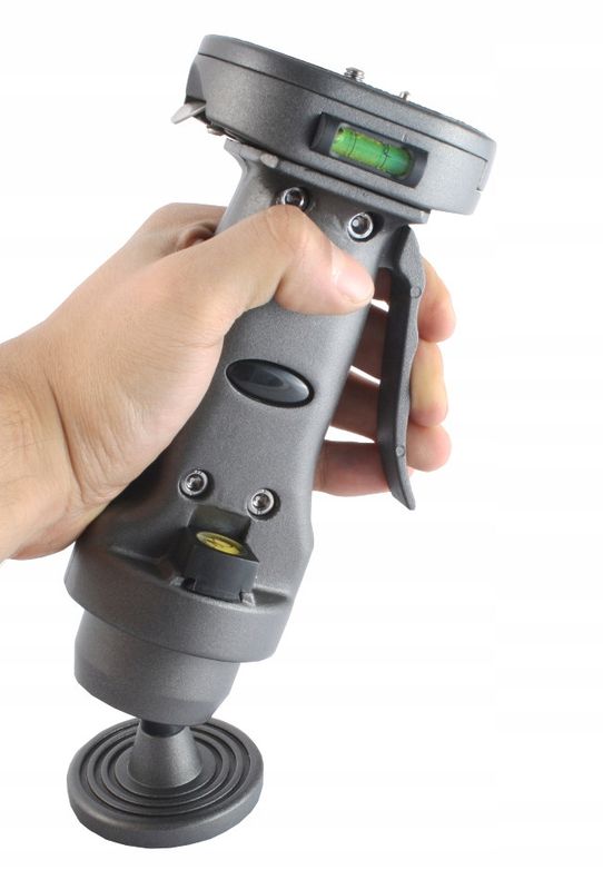 bardzo solidna metalowa GŁOWICA 3D 360 stopni KULOWA PISTOLETOWA