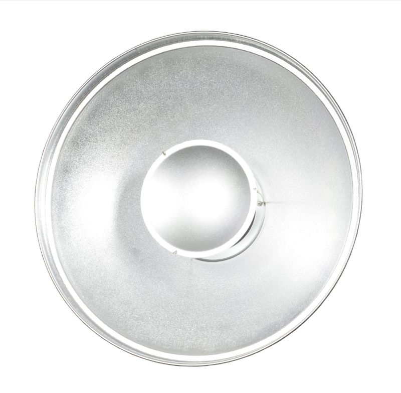 BEAUTY DISH SREBRNY 41cm RADAR SŁONECZKO CZASZA BOWENS + DYFUZOR moc BOWENS