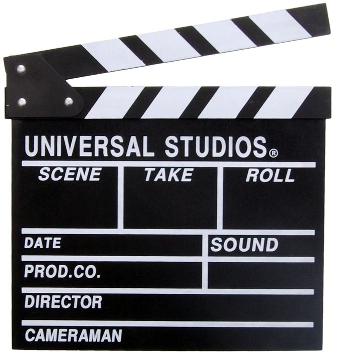 KLAPS FILMOWY 30x27.5cm HOLLYWOOD YOUTUBE
