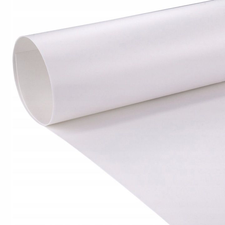 ELASTYCZNE TŁO FOTOGRAFICZNE WINYLOWE PVC 60x130cm WHITE BIAŁE