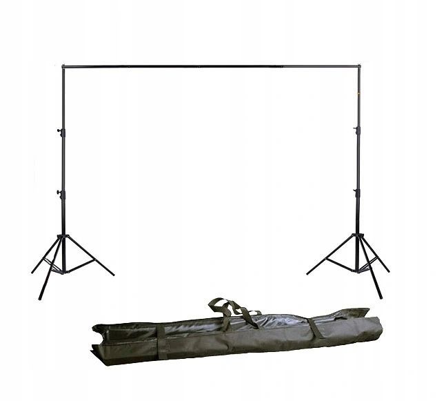 ZESTAW STUDYJNY do ZAWIESZANIA MOCOWANIA TŁA TEŁ FOTOGRAFICZNYCH 280x300cm