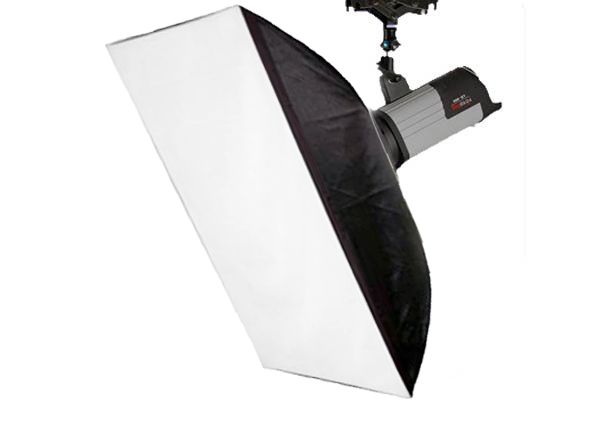 SOFTBOX STUDYJNY obrotowy 50x70cm mocowanie BOWENS + 2 dyfuzory + futerał