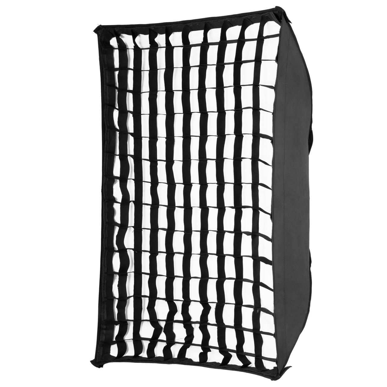 SOFTBOX studyjny 80x120cm moc. BOWENS 2 DYFUZORY + siatka GRID + pokrowiec