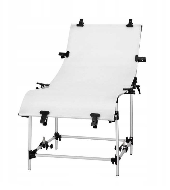 SKŁADANY STUDYJNY STÓŁ FOTOGRAFICZNY BEZCIENIOWY 60x130cm + FUTERAŁ