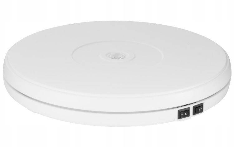 ELEKTRYCZNY STÓŁ FOTOGRAFICZNY STUDYJNY 360 OBROTOWY 25cm 10kg USB-C podśw.