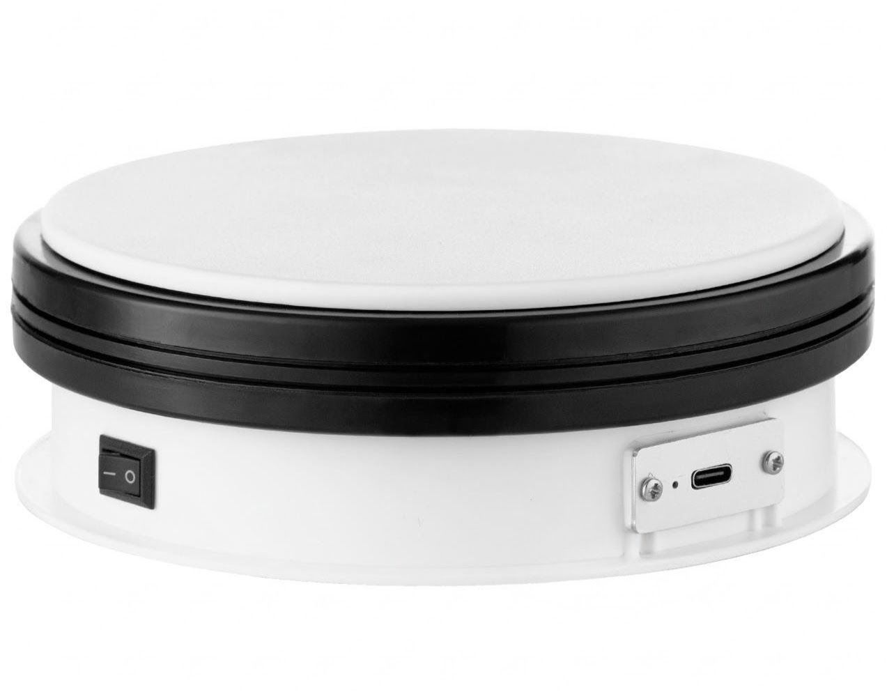 ELEKTRYCZNY STÓŁ FOTOGRAFICZNY STUDYJNY 360 OBROTOWY USB-C 15cm do 20kg