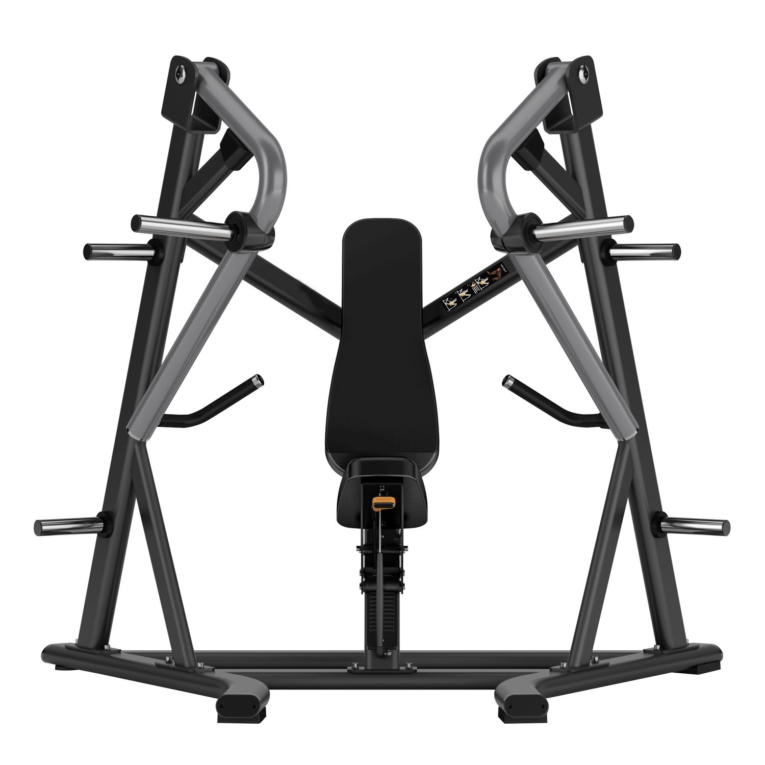 FWX-8000 CHEST PRESS CONVERGENTE CARICAMENTO A DISCHI