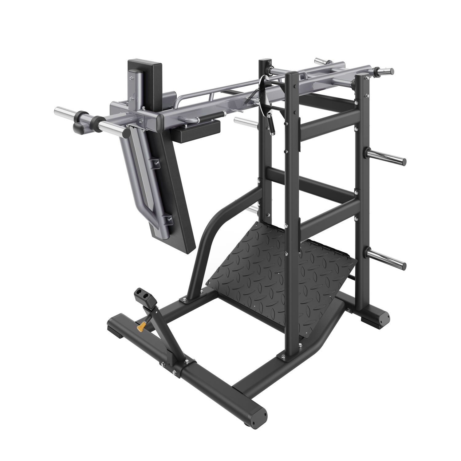 FWX-9000 PENDULUM SQUAT CARICAMENTO A DISCHI