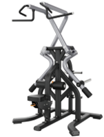 FWX-8350 CIRCULAR LAT PULLDOWN CARICAMENTO A DISCHI