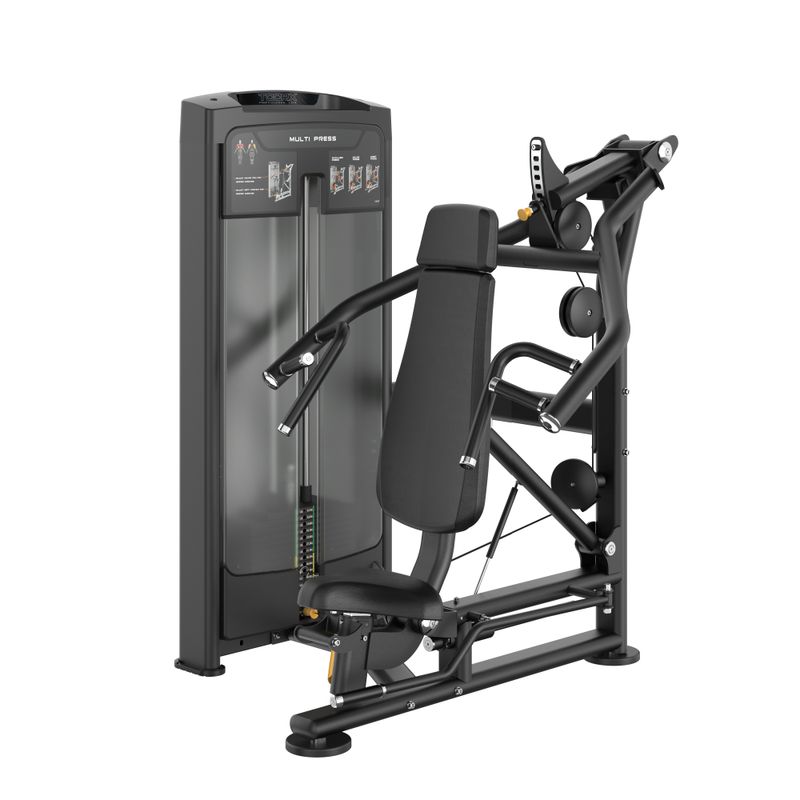 Multi Press PLX 9200 Toorx vista frontale con pacco pesi