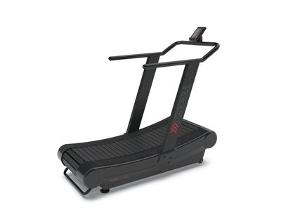 RACE CROSS Toorx – tapis roulant curvo professionale vista laterale