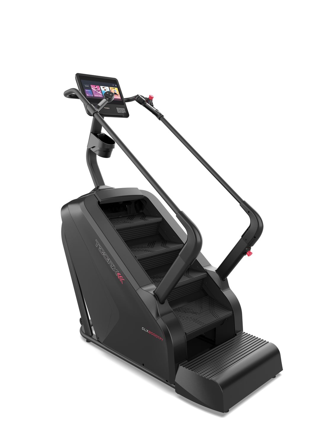CLX 8000 TFT Toorx – stair climber con console touch e struttura solida