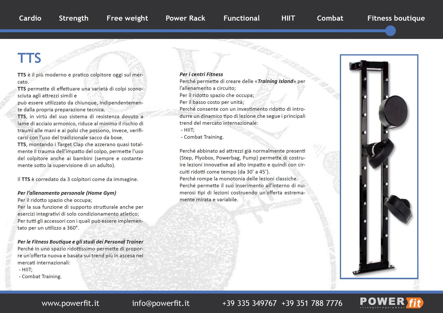 TTS TSUNAMI TOTAL STRIKER – Colpitore per allenamenti HIIT e Combat Training