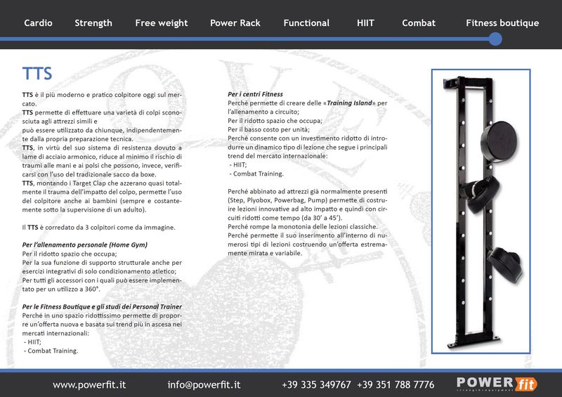 TTS TSUNAMI TOTAL STRIKER – Colpitore per allenamenti HIIT e Combat Training