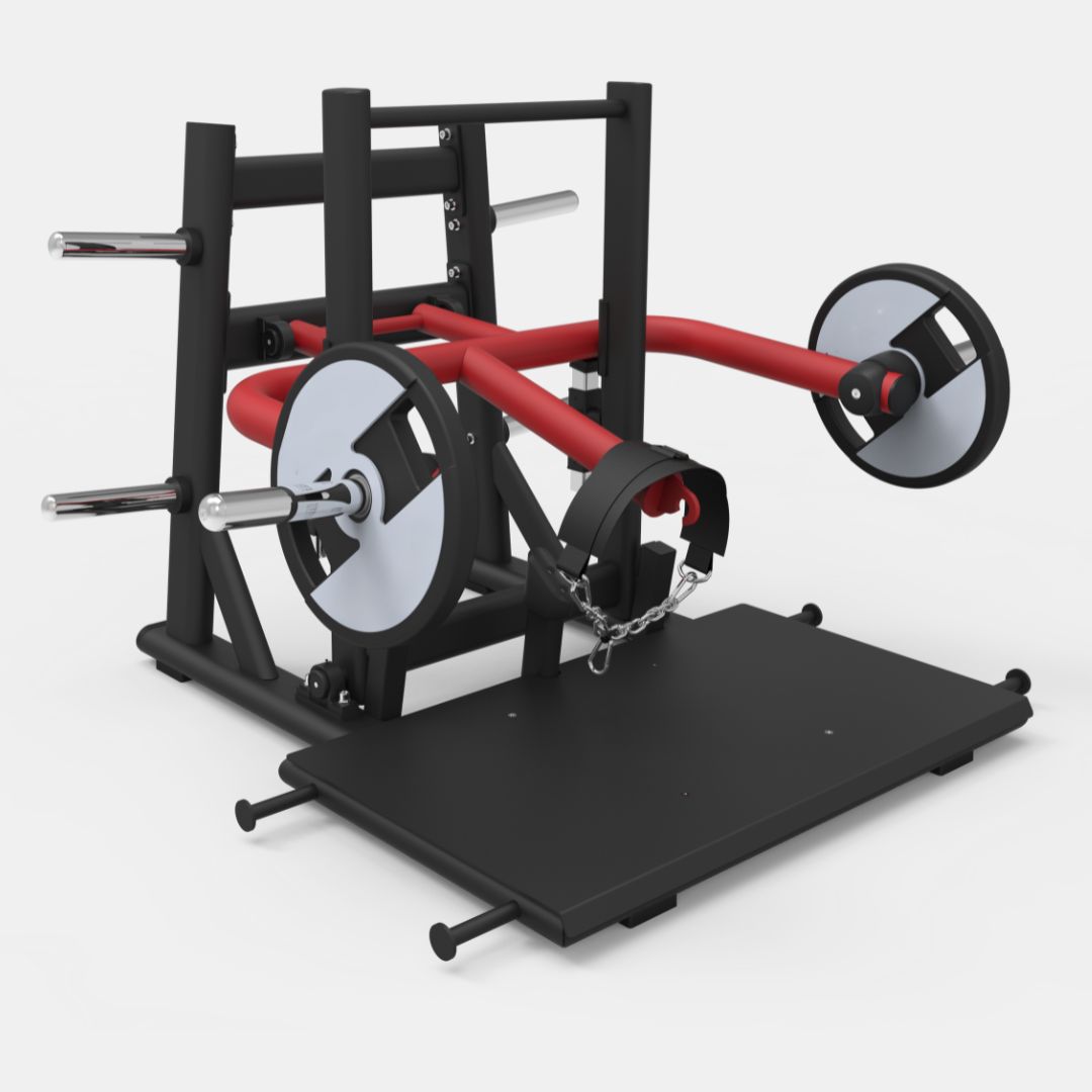 MND-PL74 Hip Belt Squat PowerFit – vista frontale