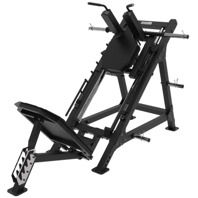 FWX-7290 HACK SQUAT CARICAMENTO A DISCHI FWX 7290 Toorx – hack squat professionale con pedana a cuscinetti