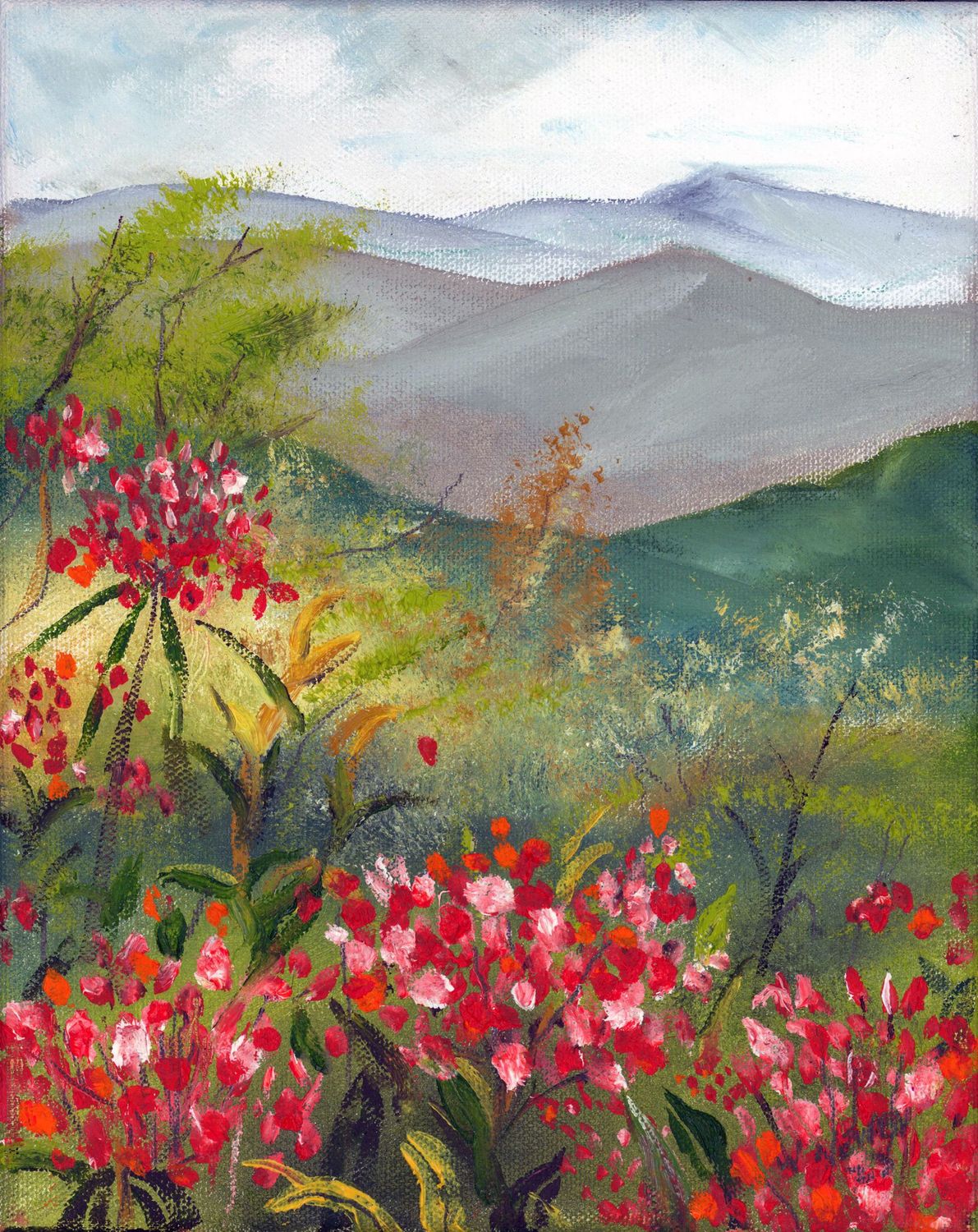 "Floral Foothills"