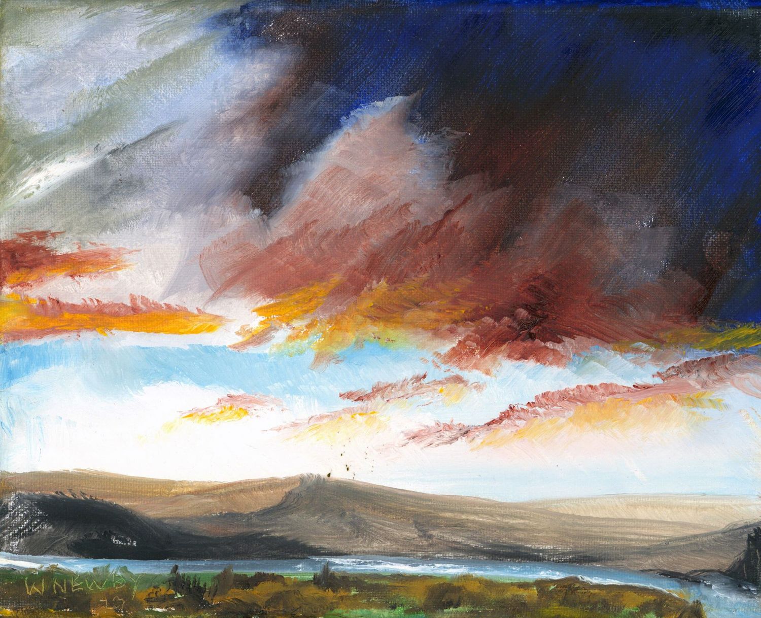 "Almost Angry Sky"