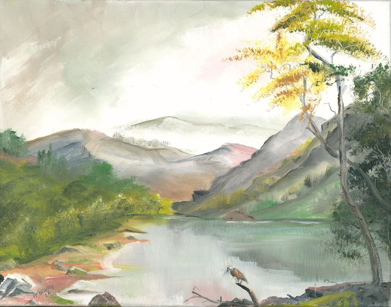 "Gentle Mountain River 1"