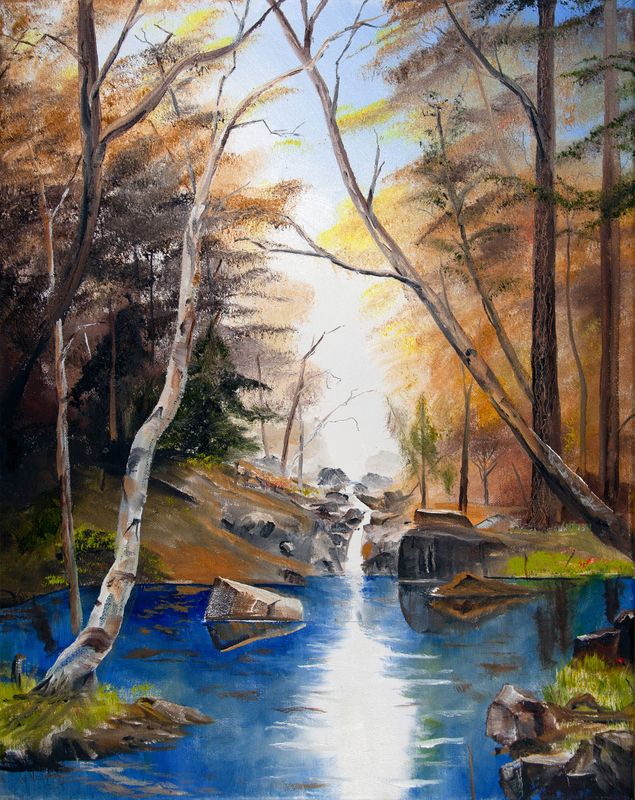 "Beautiful Stream II"