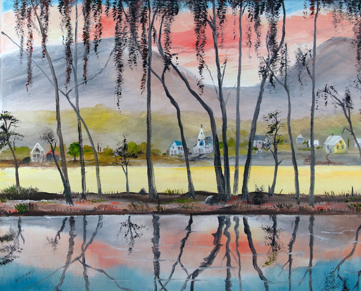 "Azure and Cypress"