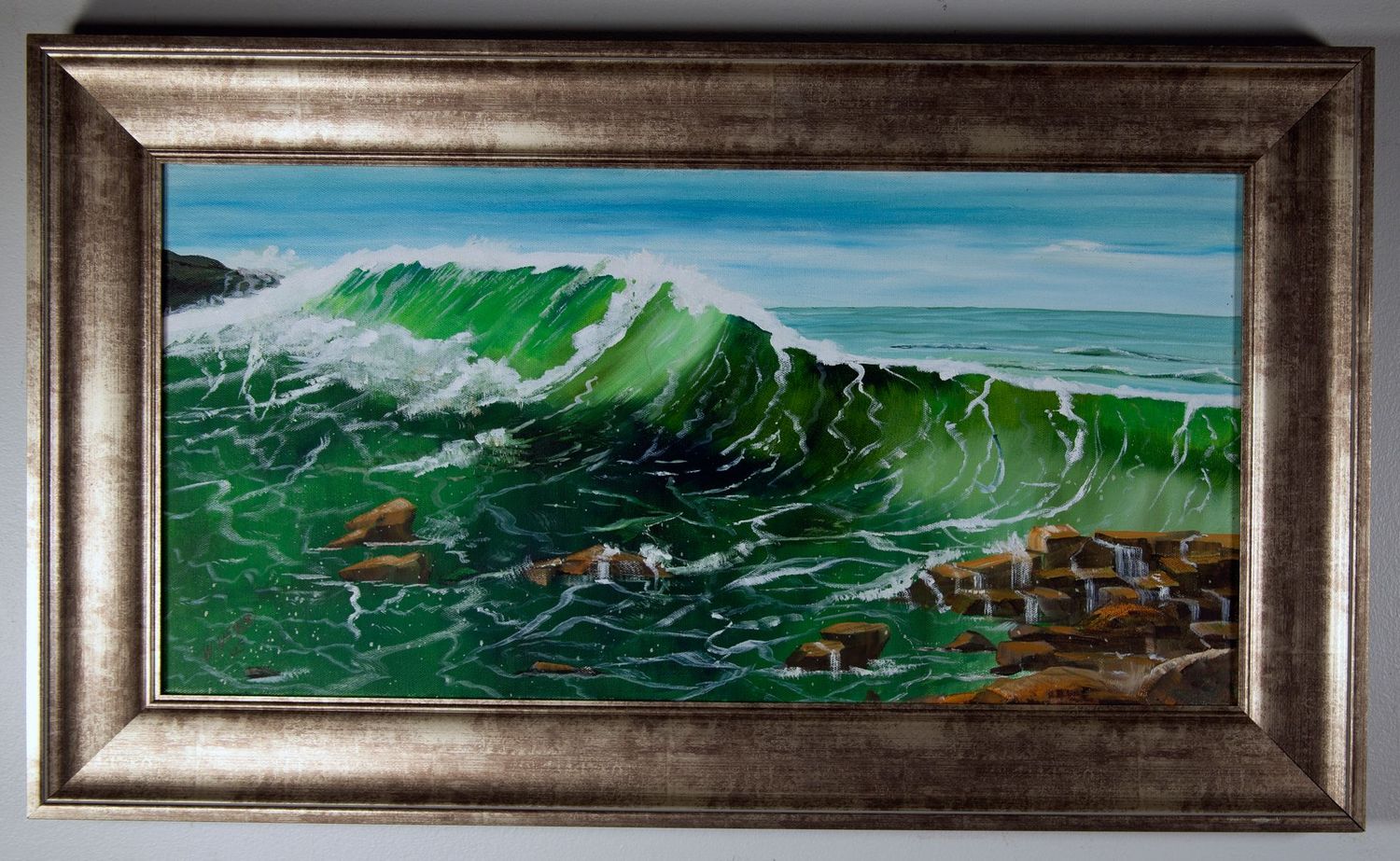 "Ocean Wave Panoramic"