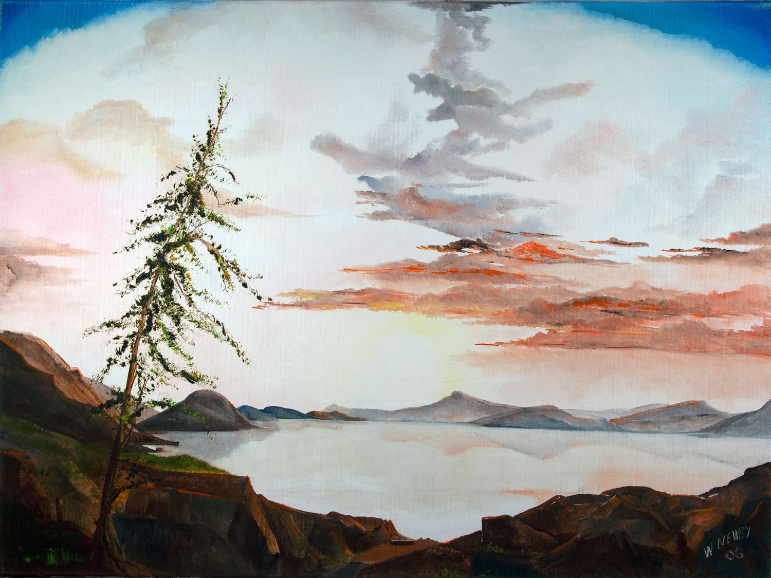 "Leaning Pine"
