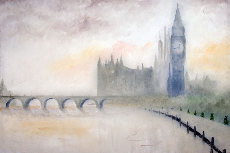 "Foggy Clock"