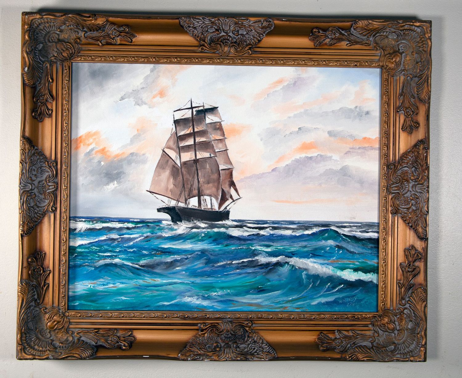"Distant Schooner"