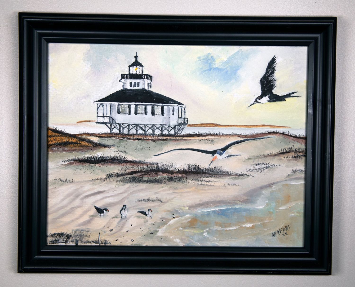 "Bird over Beach"