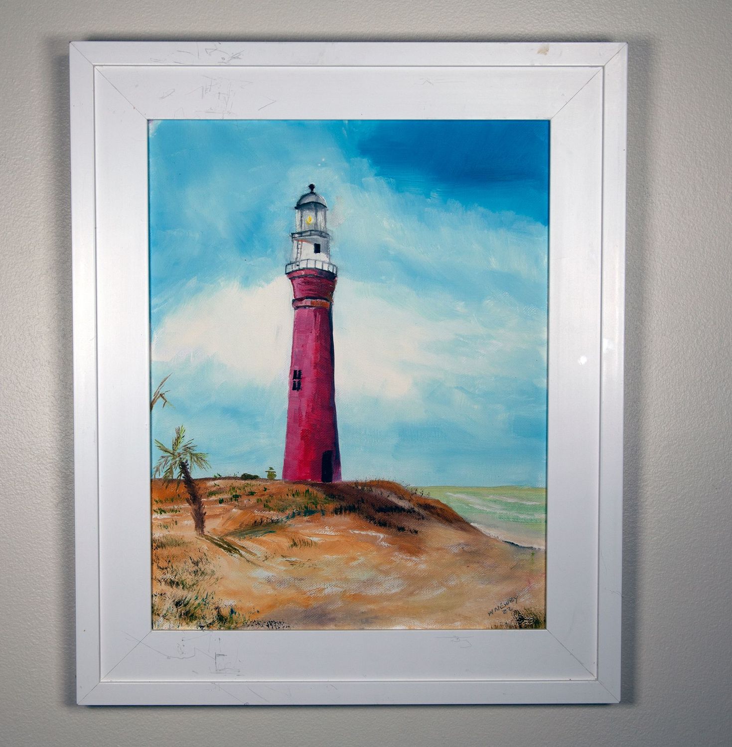 "Vibrant Lighthouse #1"