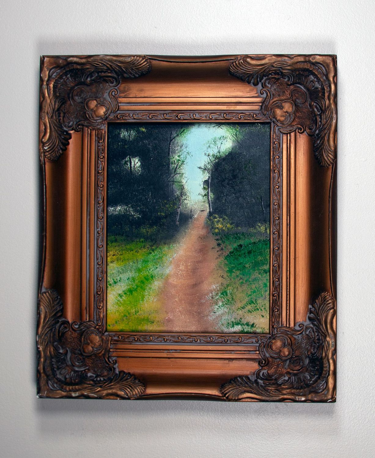 "Lush Path and Garden"