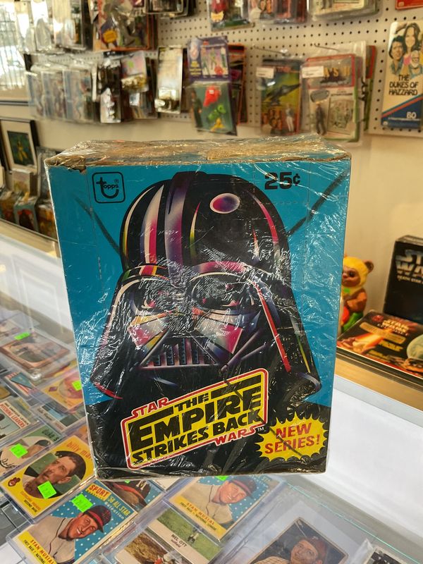 1980 Topps, Star Wars, the Empire strikes back sealed wax box