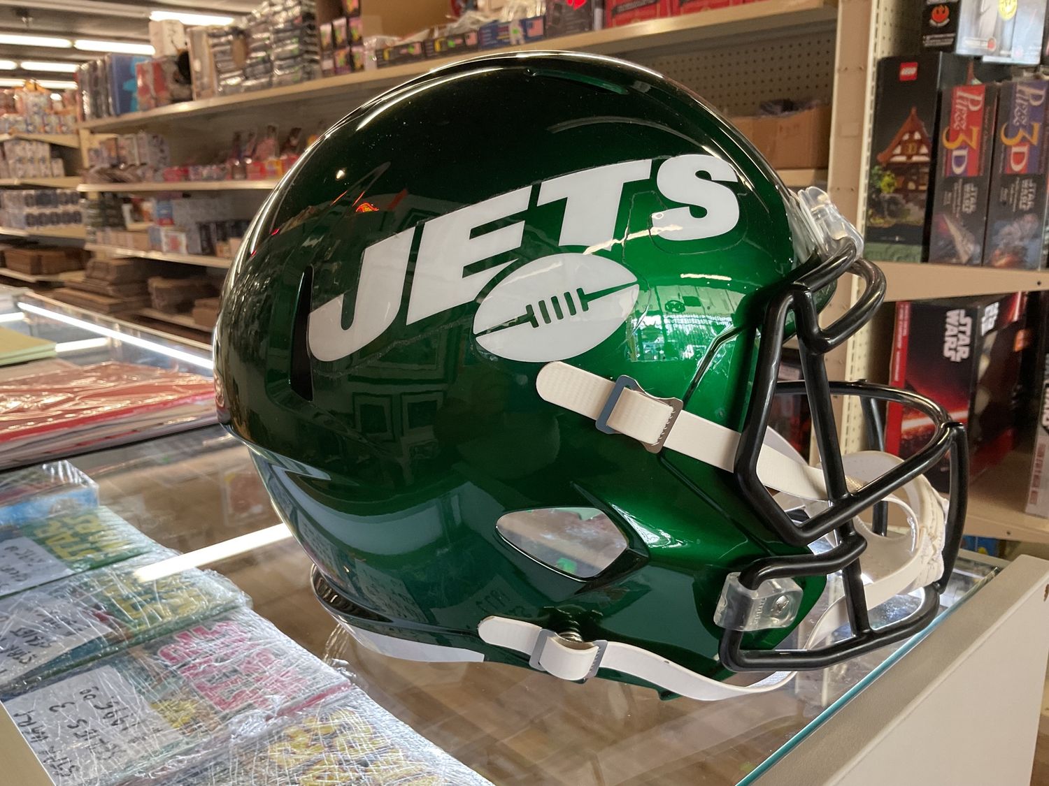 New York Jets full-size replica helmet