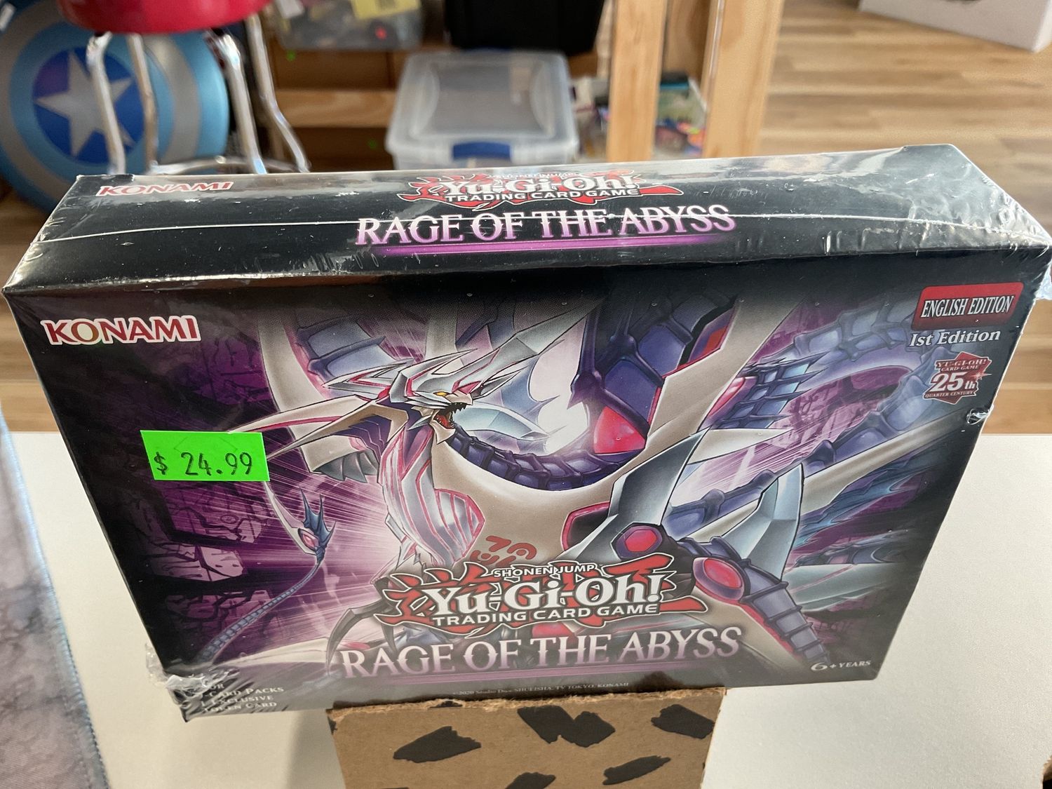 Yu-Gi-Oh!, first edition Rage of the Abyss