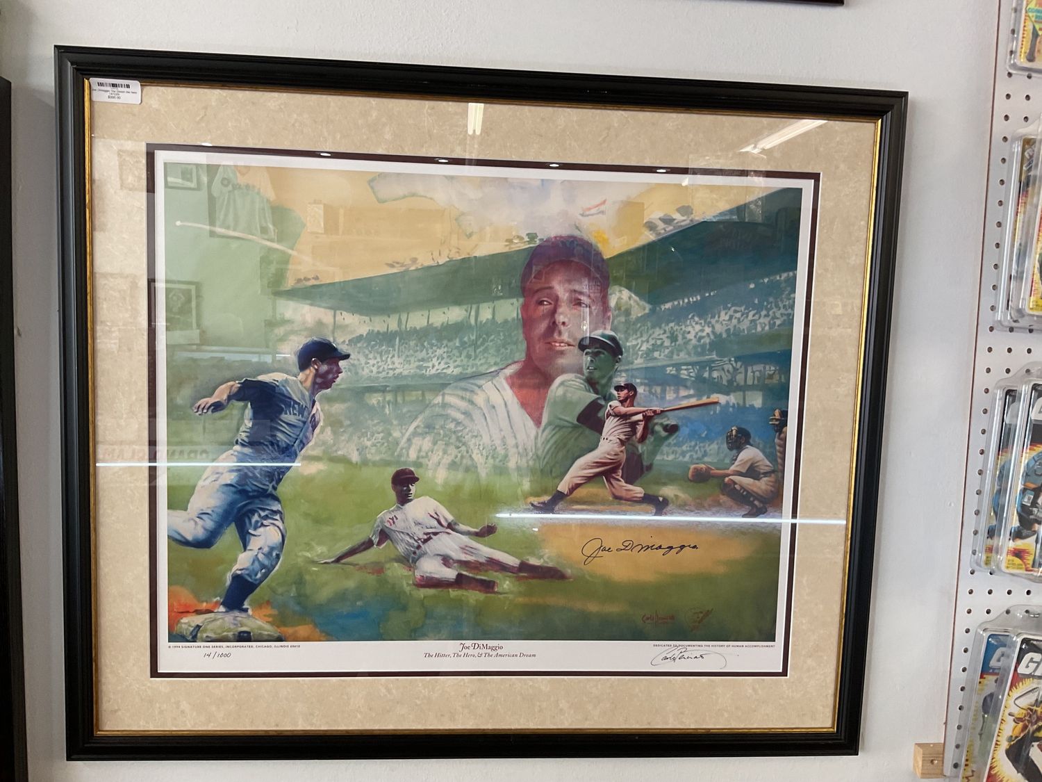 Joe Dimaggio The Dream the hero  14/1000
