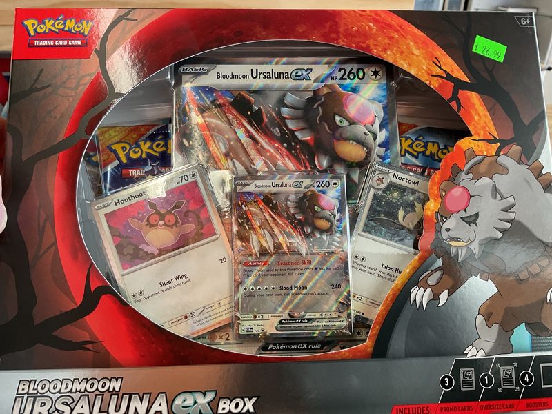 Pokémon bloodmoon Ursaluna EX box