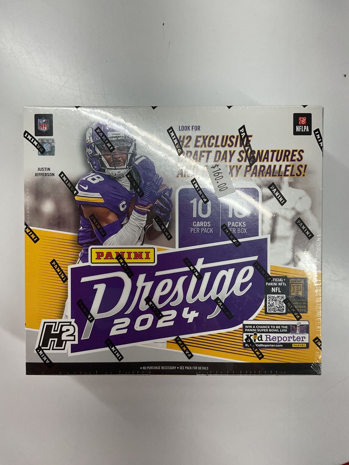 2024 Panini Prestige Football H2 Hobby Box
